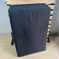 【お譲り先決定】折り畳みベッド　シングルの画像