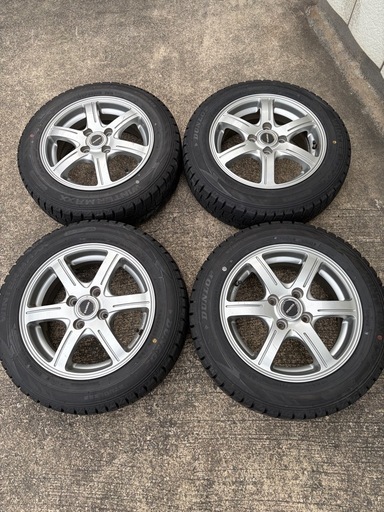ダンロップ　スタッドレス165-65-14