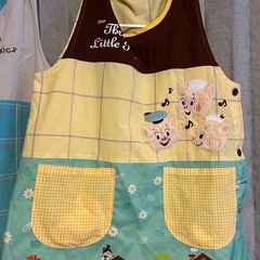 保育園 幼稚園 先生 エプロンの画像