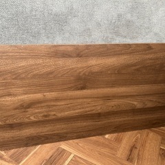 【配送可】折りたたみテーブル　ローテーブル　シェルフィ2 9045 ブラウン　幅90cmの画像