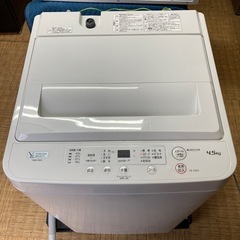 🍀 新生活にいい値 🍀ヤマダセレクト YWM-T45H1 洗濯機 4.5kg 2022年製 通電OK 動作品 A112の画像