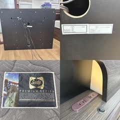 【🐤買取市場 柴田店】 I486 🌈 ジモティー限定価格！ 最高級！ Sealy 収納付きシングルベッド ⭐ クリーニング済の画像