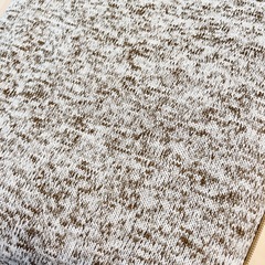 KAWAHOME ブランケット 大判 毛布 ニット リバーシブル 未使用 の画像