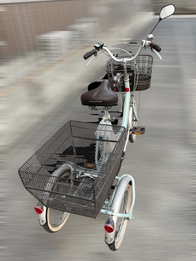 値下しました　
ブリヂストンのAssista電動アシスト自転車3輪