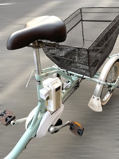 値下しました　
ブリヂストンのAssista電動アシスト自転車3輪