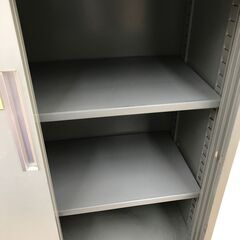 A-1755【リユースのサカイ野々市店】ジモティ来店特価‼ キャビネット 書庫 グレー※クリーニング済みの画像