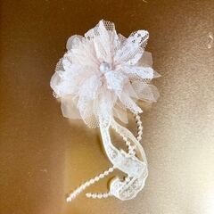 コサージュＧ　1回使用　卒業式　入学式　結婚式　セレモニーなどの画像