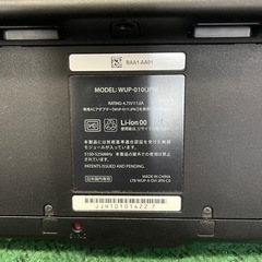 Wii U ゲームパッド 黒 ブラック WUP-010 本体 タブコン 任天堂 Nintendo WiiU ゲームパッド クロの画像
