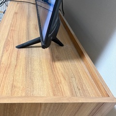 美品　ニトリ ローボード 幅150cm (ライトブラウン) 2022年購入の画像