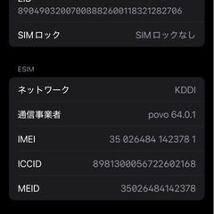 iPhone13pro　84%の画像