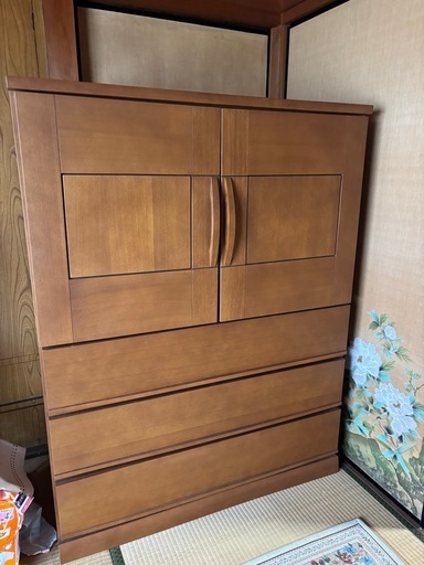 着物ダンスビンテージ古風タンス日本家具 (ばんちゃん) 大塩の収納家具 