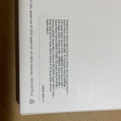 アップルウォッチ　スポーツバンド　シリーズ8（未使用）の画像