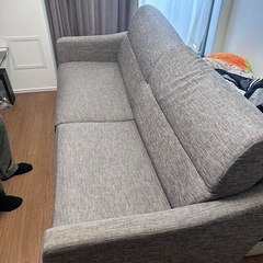 3人用ソファ（グレー）の画像