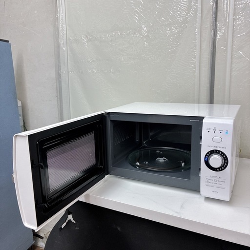 S176 ⭐ SHARP｜シャープ 電子レンジ 18L ヘルツフリー 23年製  RE-TM18-W ⭐ 動作確認済 ⭐ クリーニング