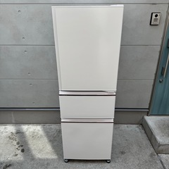 500⭐️送料取付無料★三菱　冷蔵庫　3ドア　右開き　大型　自動製氷　200L〜300Lの画像
