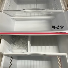 冷蔵庫 Panasonic NR-C344C-W ホワイトの画像