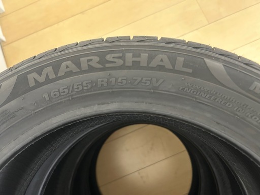 新品165/55R15タイヤ4本セット