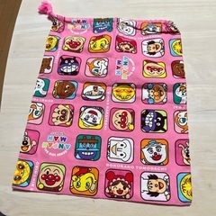 アンパンマン巾着の画像