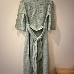 マタニティ　授乳　レースワンピースの画像