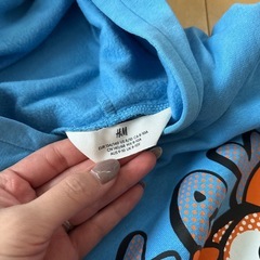 140センチ裏起毛トレーナーの画像