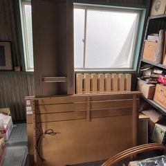 ダブルベッドフレームの画像