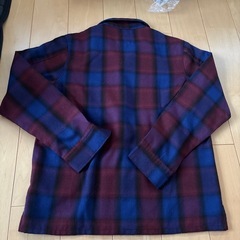 140センチくらいのチェックシャツの画像