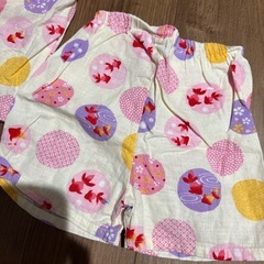 女の子用甚平 90㎝の画像