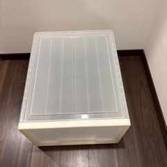 クローゼット収納ケース3点　(無印&Amazonで購入)の画像