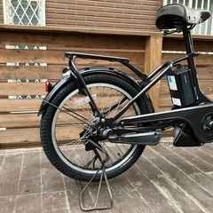電動自転車　BRIDGESTONE  bikke   　    　ダークブラウン人気カラー！　　　　　　　　　大容量8.7ah搭載！　美品です！の画像