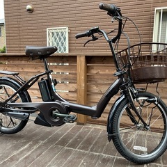 電動自転車　BRIDGESTONE  bikke   　    　ダークブラウン人気カラー！　　　　　　　　　大容量8.7ah搭載！　美品です！の画像