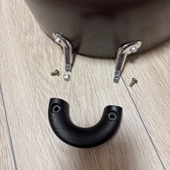 鍋　深型　ブラウン　強化ガラス蓋の画像