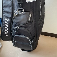 23区ゴルフ結構綺麗です。キャディバッグゴルフバッグおまけ付き (やま 