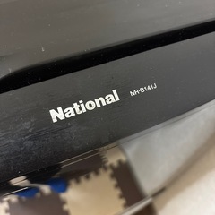 冷蔵庫 National NR-B141J 電子レンジ&トースター付きの画像