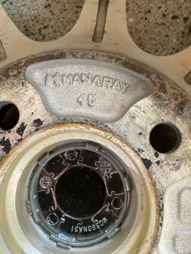 165/70r14 アルミホイール付き4本セット