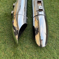 ハーレー用マフラー バンス ターンダウンの画像