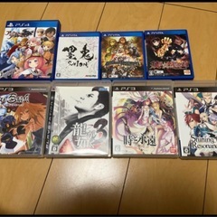 引き渡し先決定PSソフト13点の画像