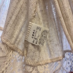 オフホワイト  カーディガンの画像