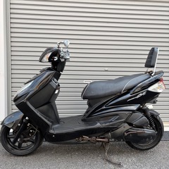 5437.シグナスX Ⅱ型　社外マフラー、バックレスト付属　千葉県柏市　即日配送、自走引き取りも可能の画像