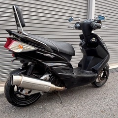 5437.シグナスX Ⅱ型　社外マフラー、バックレスト付属　千葉県柏市　即日配送、自走引き取りも可能の画像