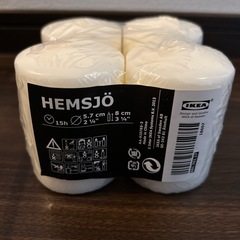 【すぐに使えるセット】IKEA ランタン (ENRUM) ＋ 未開封キャンドル4本 (HEMSJÖ)の画像