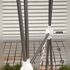 折りたたみ物干しラックの画像