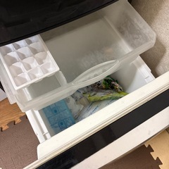 冷蔵庫 National NR-B141J 電子レンジ&トースター付きの画像