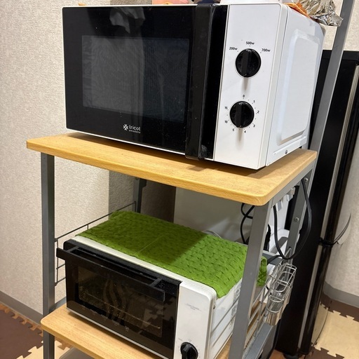 冷蔵庫 National NR-B141J 電子レンジ&トースター付き