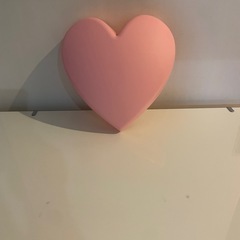 UPPLYSP ウップリスト　LEDウォールランプ　ハート　ピンク　IKEA
の画像