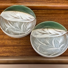  和食器 どんぶり椀 大皿  2枚セットの画像