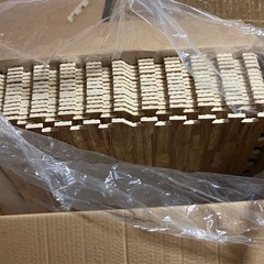 【未使用】ジョイントマット大判59cm 14枚 木目調の画像