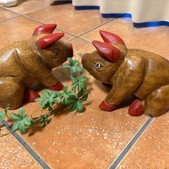 タイ　木彫り雑貨
の画像