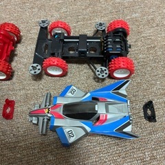 【レア？？タミヤ　旧式　ミニ四駆　ライジングバード＆ウイニングバード中古品】の画像