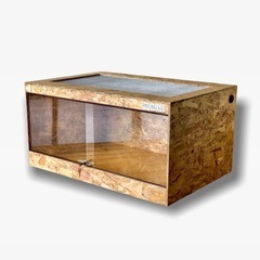 爬虫類　木製ゲージ　取りに来ていただける方の画像