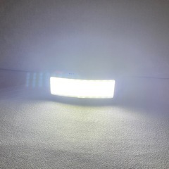 2個セット！大型&明るい防水ヘッドライト 面で光るCOBライト 40LED USB-C充電ケーブル付き 防災やアウトドアに！20260320の画像